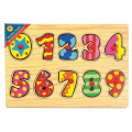 Wooden Puzzle Numbers Peg Puzzle